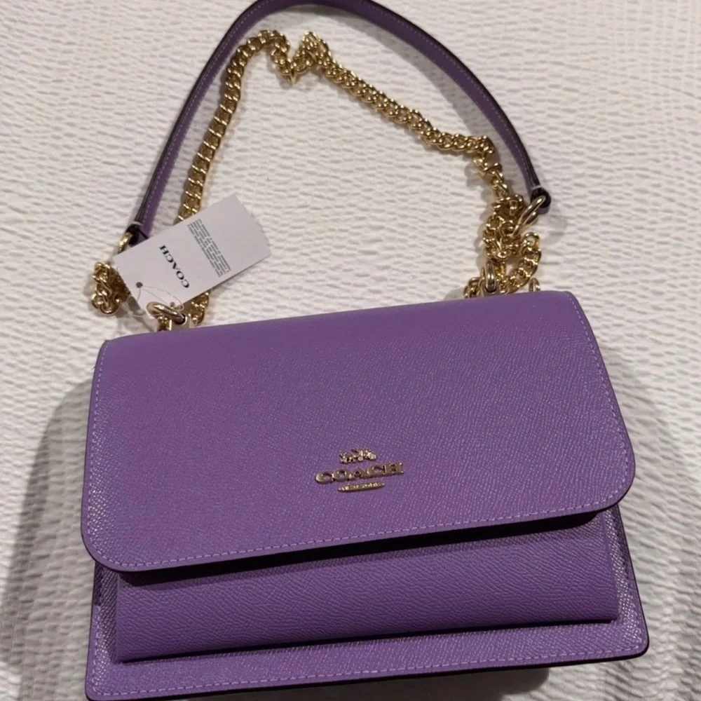 NEW Coach Klare Crossbody  Bag CZ985 Purple - Picture 3 of 12